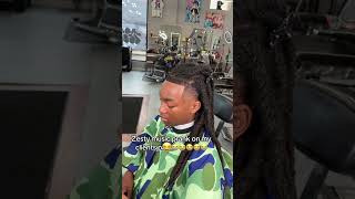 Zesty music barber prank🤣🤣 #barber #barbershop #viral #funny #skit #fade #prank #haircut #shorts