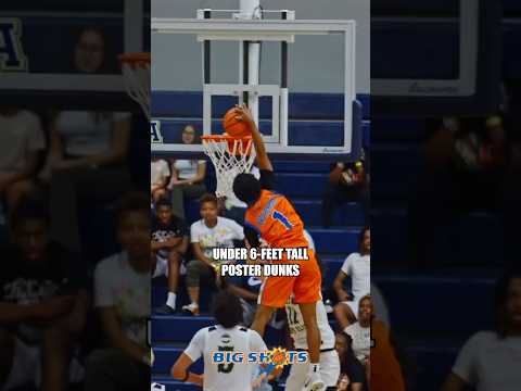 Best Poster Dunks From Players UNDER 6-FEET Tall!