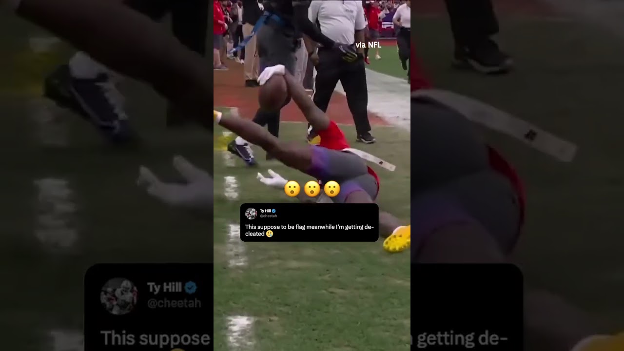 When Jalen Ramsey sent Tyreek flying at the Pro Bowl 😅