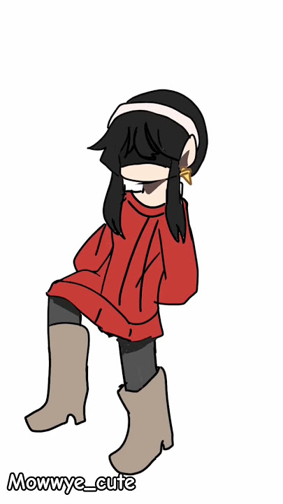 yor forger join this trend! malah salah gambar kaki lagi😭 ib : idk