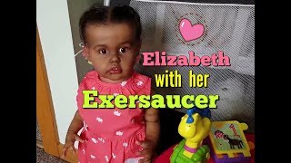 Reborn Toddler ExerSaucer Fun! Peekaboo-Timeout #302