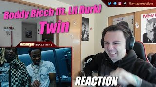 I NEED MORE OF THIS!! | Roddy Ricch - Twin (ft. Lil Durk) [Official Music VIdeo] (REACTION!!)