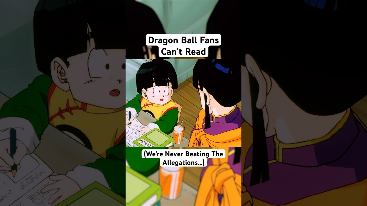 Dragon Ball Fans Can’t Read #shorts #dragonball #goku