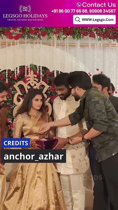 Vetri Vasanth,Vaishnavi Wedding ? First-U நம்ம Photo எடுத்துக்கலாம்  Azhar