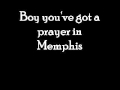 Marc cohn  walking in memphis with lyrics