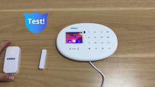 [Host & Accessories] KERUI W20 Wireless Smart Home WIFI GSM Security Alarm screenshot 5