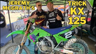 How Jeremy McGrath Modernized His Classic Two Stroke for the Vet Nationals!