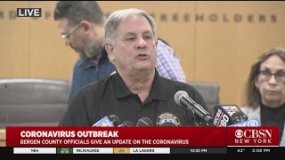 Coronavirus Update: Bergen County Officials Give Update On 2 Confirmed Cases
