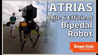 ATRIAS: An Agile and Efficient Bipedal Robot