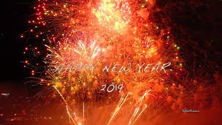 New Years fireworks in New Orleans 2019