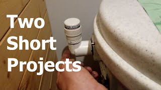 Conversion Video 56: 2 Short Projects | Air Admittance Valve and Emergency Hot Water
This is a quick video of two short projects. One is the air admittance Valve on the composting toilet to prevent smells from backflowing through the vent. The other is the addition of a valve to recirculate hot water into the fresh holding tank to prevent freezing.
Tools and Equipment featured in this video:
Air Admittance Valve: https://amzn.to/2X9qUdD
Pex Valve: https://amzn.to/2yAN7rs
Pex Crimping Tool: https://amzn.to/2zAM2R3
Pex Pipe: https://amzn.to/36A7gKV
Pex 3/4 inch T with 1/2 inch off-shoot: https://amzn.to/2XbQRtf
Pex 1/2 inch T: https://amzn.to/2ZPe1qG
Pex Crimp Rings: https://amzn.to/3eqI4JE
DIYShoolie.com
Instagram: @diyskoolie Conversion Video 56: 2 Short Projects | Air Admittance Valve and Emergency Hot Water