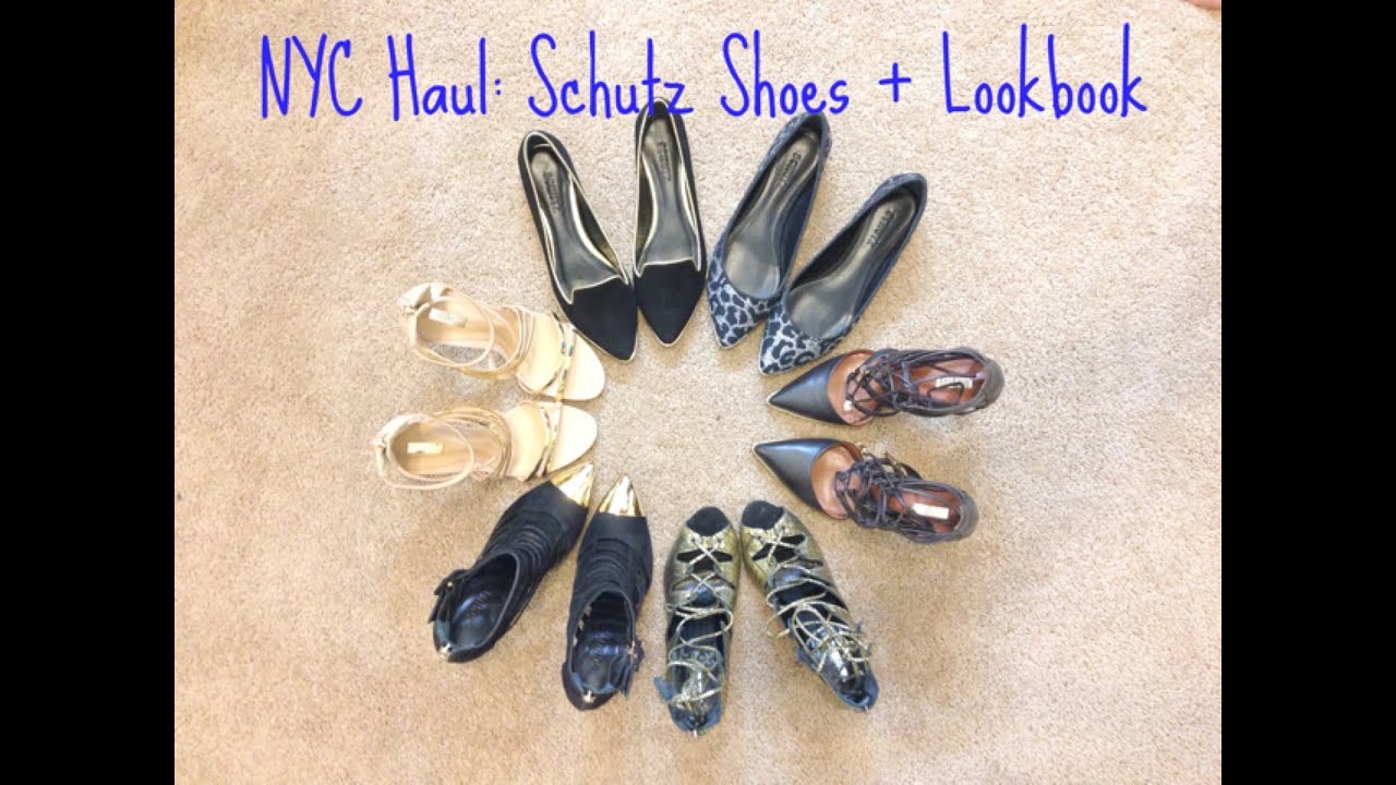 NYC Haul- Schutz Shoes + Lookbook (HD) - YouTube