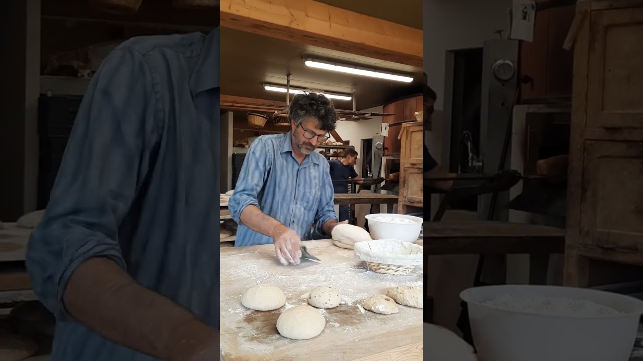 Le Pain des Champs : Façonnage des pâtons