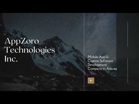 Mobile App & Custom Software Development Company in Atlanta | AppZoro Technologies