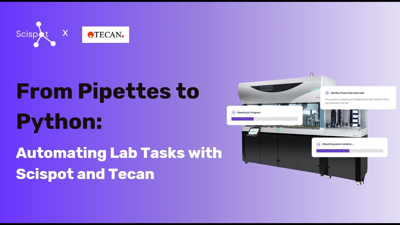 From Pipettes to Python: Automate Lab Tasks with Scispot & Tecan ...