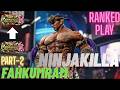 Tekken 8 | NinjaKilla (Fahkumram) God 3 To God 4 Part-2 Ranked Play
