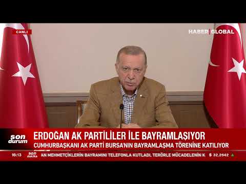 CANLI I Cumhurbaşkanı Erdoğan Bayramlaşma Programında Konuşuyor