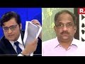 Arnab Goswami questions Prof. Nageswar on Karti Chidambaram's arrest