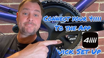 4iiii Precision Pro Dual Power Meter App set up