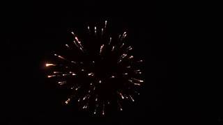 2 inch yellow Wave triplex shell test (retro szelki) fajerwerki luźne strzelanko Feuerwerk