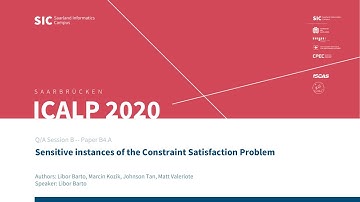 B4.A — Sensitive instances of the Constraint Satisfaction Problem