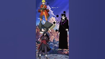 Naruto,Sasuke,Madara Vs Hagoromo Prime (re-upload) #whoisstrongest #youtubeshorts #foryou