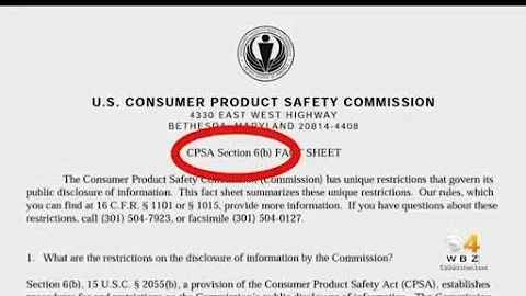 Why the government can't always warn you about potentially dangerous products