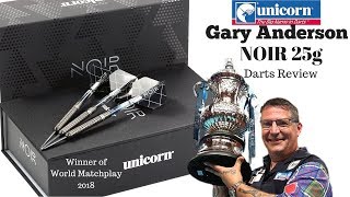 Unicorn Gary Anderson Phase 3 Noir darts review