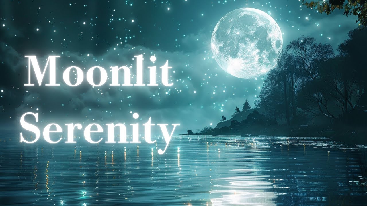 Peaceful Night by the Lake | Relaxing Ambient Music for Sleep, Study, Meditation & Stress Relief