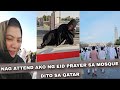 Attending eid prayer in qatar for the first time  eid ul fitr 2024  khadija vlogs in qatar