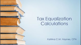 Tax Equalization Calculations