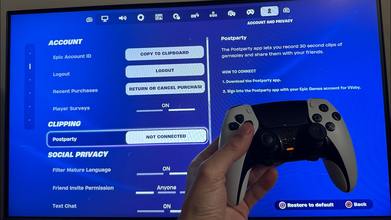 Fortnite: How to Connect Postparty App for Gameplay Clips Tutorial! (For Beginners) *UPDATED 2025*
