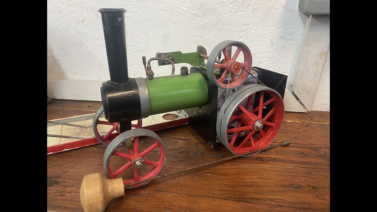 HERE IS MY 1960's MAMOD TE1 HAVING ITS FIRST STEAM IN A LONG TIME