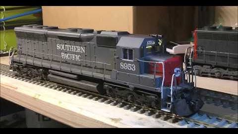 Bachmann Plus SD45 ESU decoder and LED installation