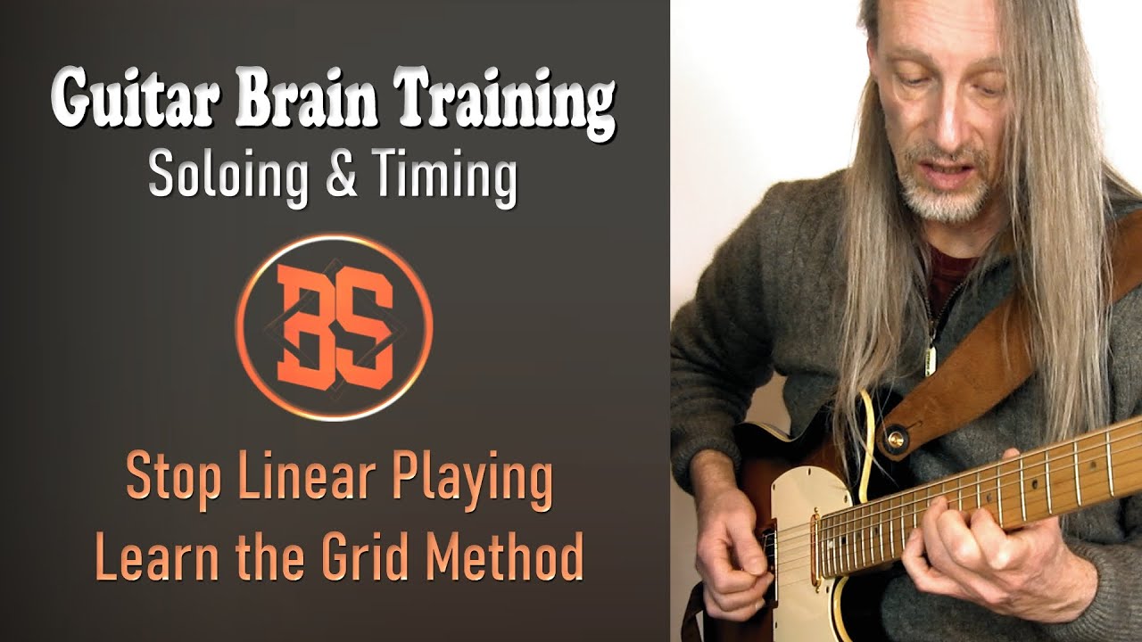 Guitar Brain Training 🎸🚀 Stop Linear Playing & Learn the Grid Method for Timing 📱 GuitarNerdery