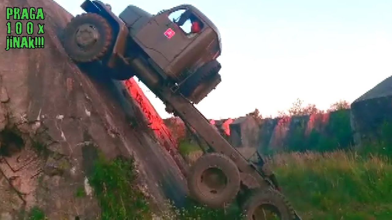 PRAGA 100x jinak!!! Praga V3S vyjede na pyramidu!