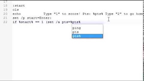 How to make a save game in batch