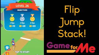 Flip Jump Stack! | Game For Me | Just enjoy my commentary on GAME | screenshot 4