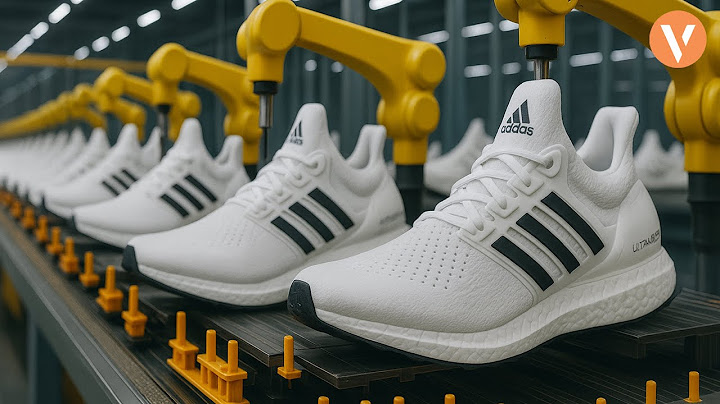 CÓMO se HACE un ZAPATO ADIDAS con PRECISIÓN MILIMÉTRICA👟 | ASÍ se FABRICA paso a paso