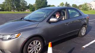 Maneuverability practice with EYES CLOSED