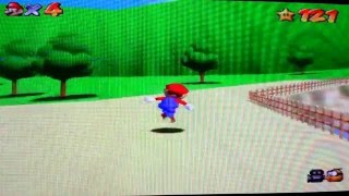 Super Mario 64 Cheat Code create rideable sparkles