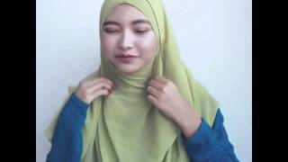 Tutorial Shawl Farah Omar
