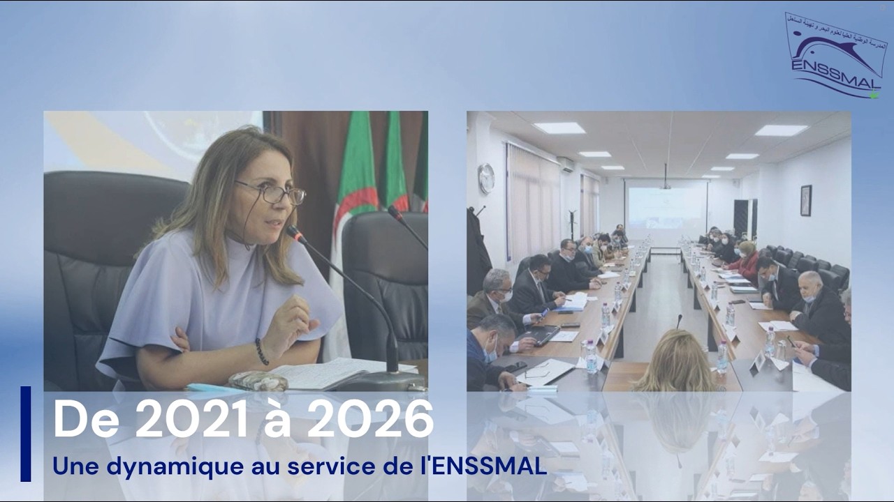 De 2021 à 2026 :  Une dynamique au service de l'ENSSMAL