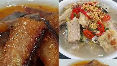 KHÔ CÁ RÚN NẤU SIMLO,CHIÊN GIẤM ĐƯỜNG hết nồi cơm thiệt luôn