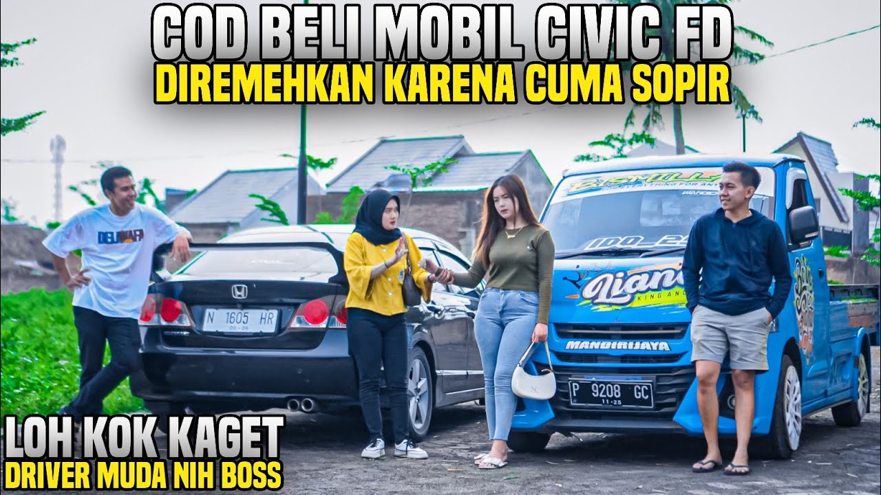 SEORANG SOPIR MUDA & ISTRINYA DIREMEHKAN SAAT MAU BELI MOBIL CIVIC FD!! TAPI MALAH MEMOHON..
