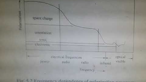 Frequency effect on polarization
