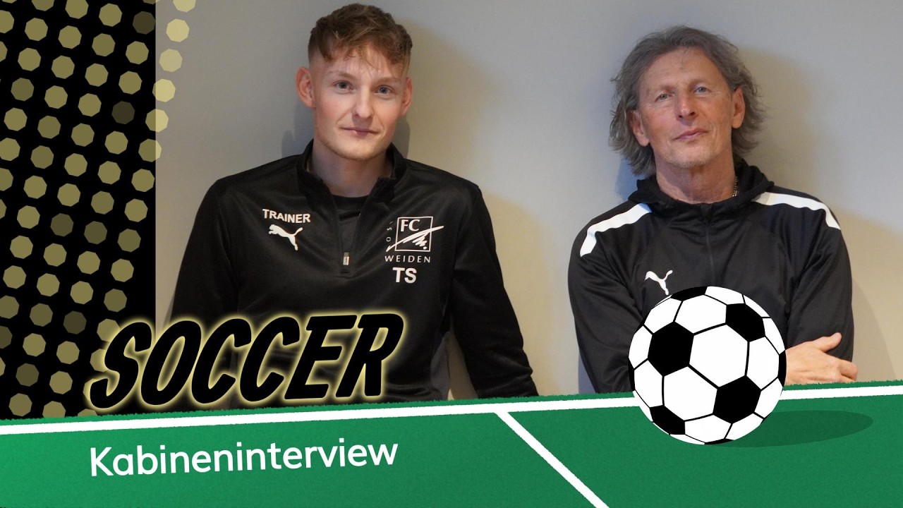 „Exklusiv in der Kabine: Josef Dütsch im Gespräch mit Tim Schlesinger vom FC Weiden‑Ost“