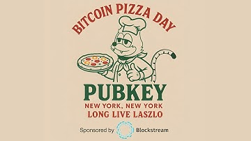 Bitcoin Pizza Day 2025 at PubKey NYC