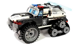 Build a Lego Police Car - Qman MineCity 11012 Hawkeye crawler
