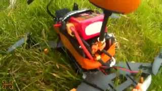 QAV250 Frame breaker crash RAW
